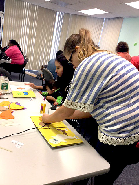 We are making tactile books at make it take it.